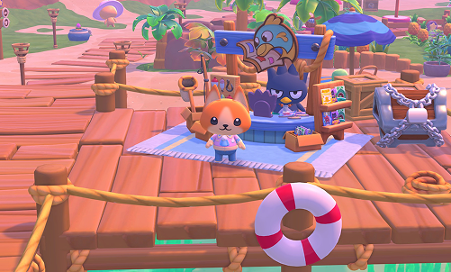 View of Comic and Bait Shop.